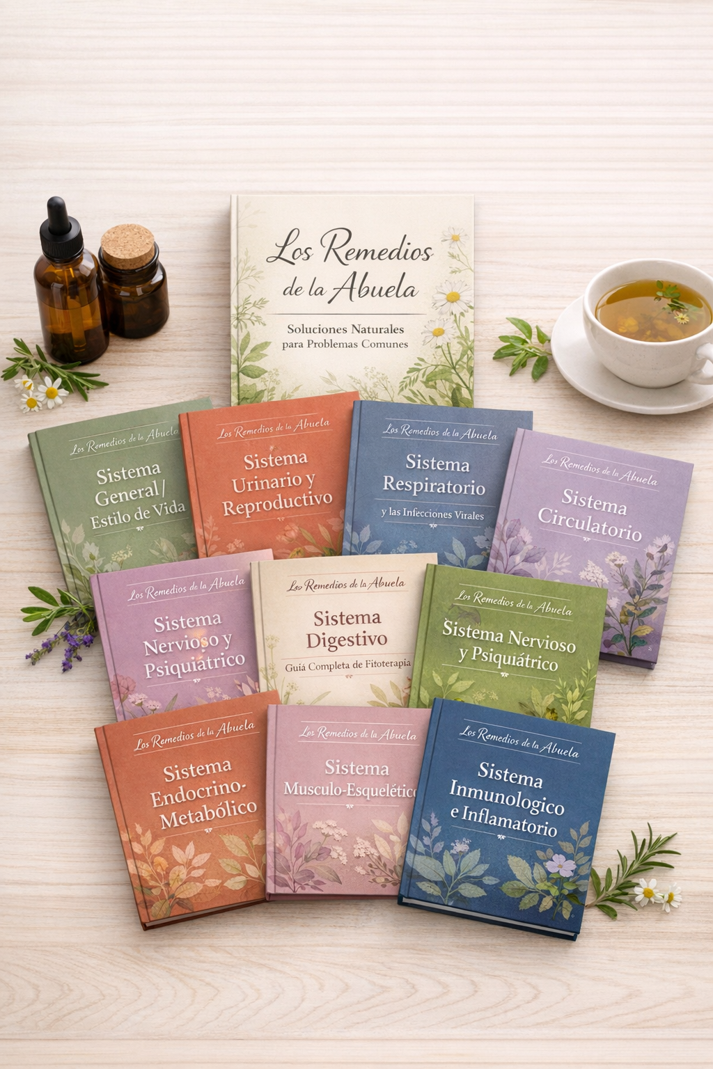 La Biblioteca Esencial de Remedios Naturales